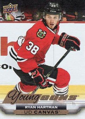 #C233 Ryan Hartman - Chicago Blackhawks - 2015-16 Upper Deck - UD Canvas Hockey