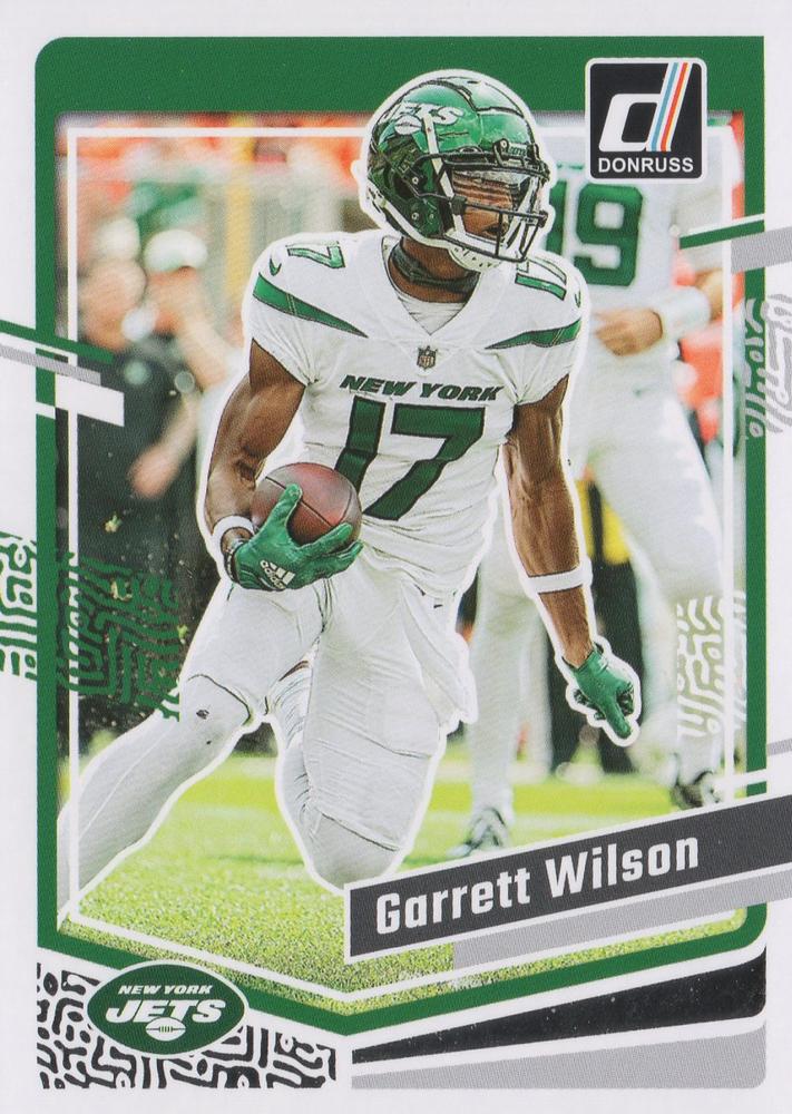 #233 Garrett Wilson - New York Jets - 2023 Donruss Football
