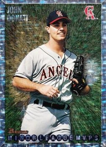 #233 John Donati - California Angels - 1995 Bowman Baseball