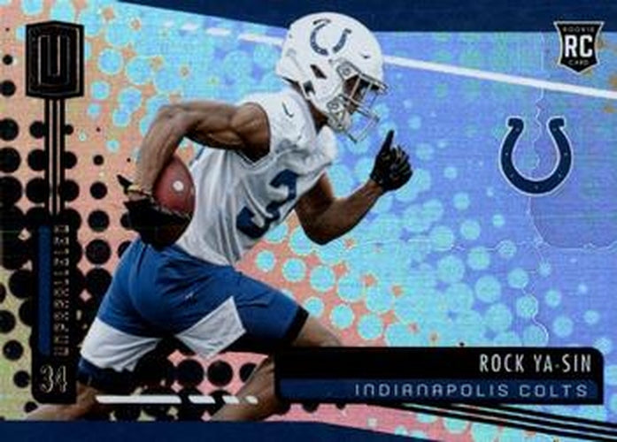 #233 Rock Ya-Sin - Indianapolis Colts - 2019 Panini Unparalleled Football