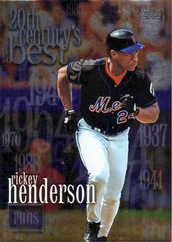 #234 Rickey Henderson - New York Mets - 2000 Topps Baseball