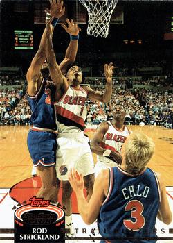 #234 Rod Strickland - Portland Trail Blazers - 1992-93 Stadium Club Basketball