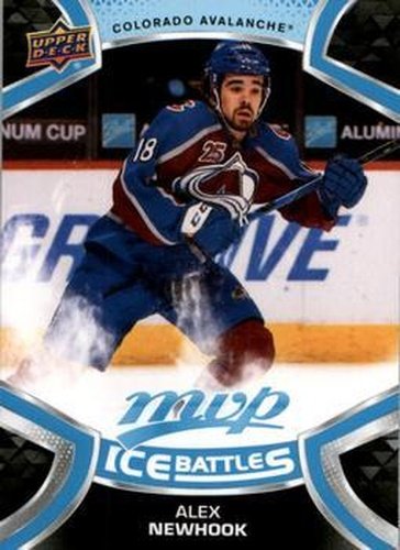 #234 Alex Newhook - Colorado Avalanche - 2021-22 Upper Deck MVP - Ice Battles Hockey