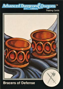 #234 Bracers of Defense - 1991 TSR Advanced Dungeons & Dragons - Silver