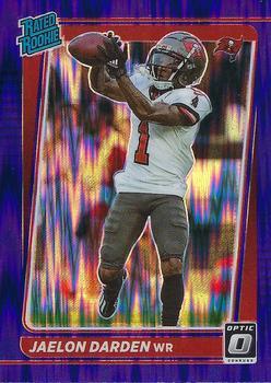#234 Jaelon Darden - Tampa Bay Buccaneers - 2021 Donruss Optic - Purple Shock Football