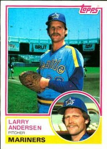 #234 Larry Andersen - Seattle Mariners - 1983 Topps Baseball