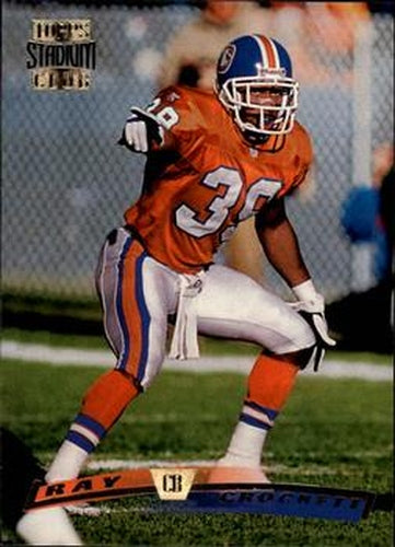 #234 Ray Crockett - Denver Broncos - 1996 Stadium Club Football