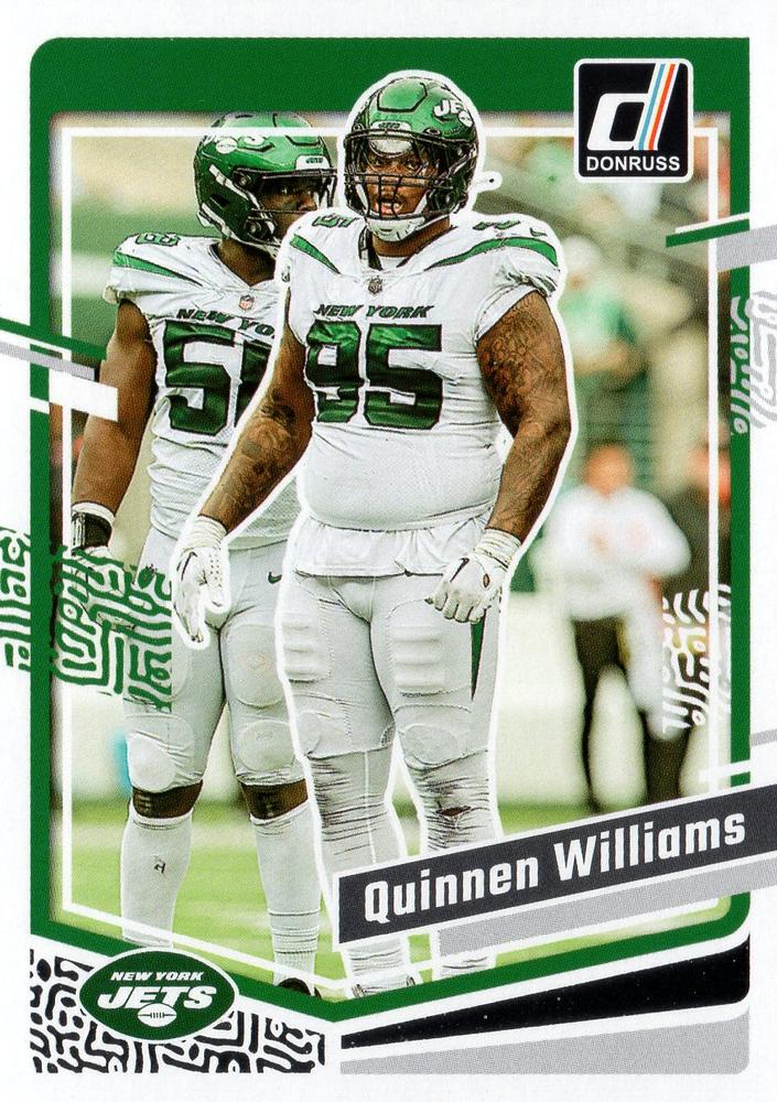 #234 Quinnen Williams - New York Jets - 2023 Donruss Football