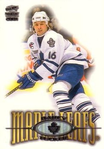 #235 Darcy Tucker - Toronto Maple Leafs - 2000-01 Pacific Paramount Hockey