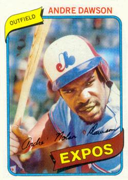 #235 Andre Dawson - Montreal Expos - 1980 Topps Baseball