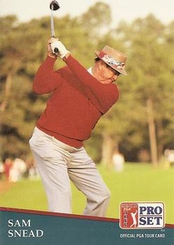 #235 Sam Snead - 1991 Pro Set PGA Tour Golf