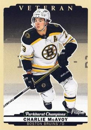 #235 Charlie McAvoy - Boston Bruins - 2022-23 Parkhurst Champions Hockey