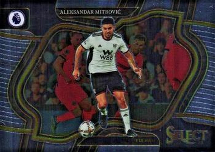 #235 Aleksandar Mitrovic - Fulham - 2022-23 Panini Select Premier League Soccer