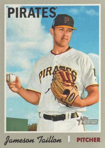 #236 Jameson Taillon - Pittsburgh Pirates - 2019 Topps Heritage Baseball