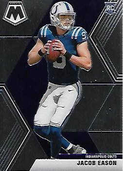 #236 Jacob Eason - Indianapolis Colts - 2020 Panini Mosaic Football