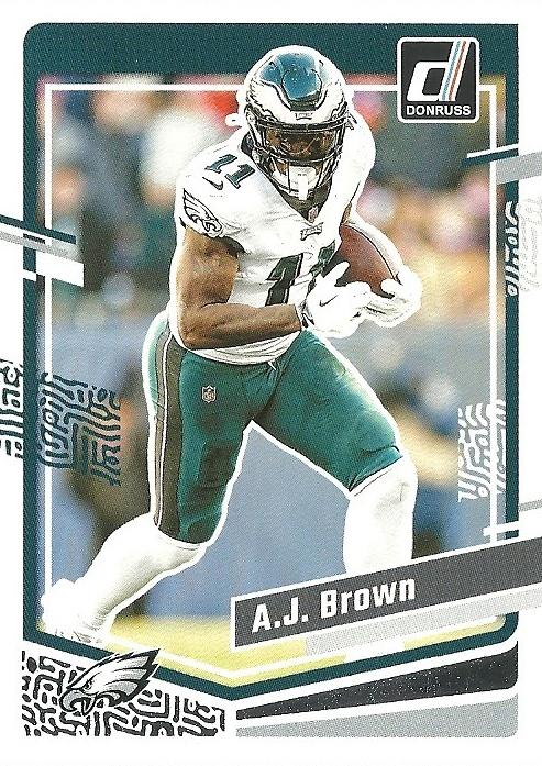 #236 A.J. Brown - Philadelphia Eagles - 2023 Donruss Football