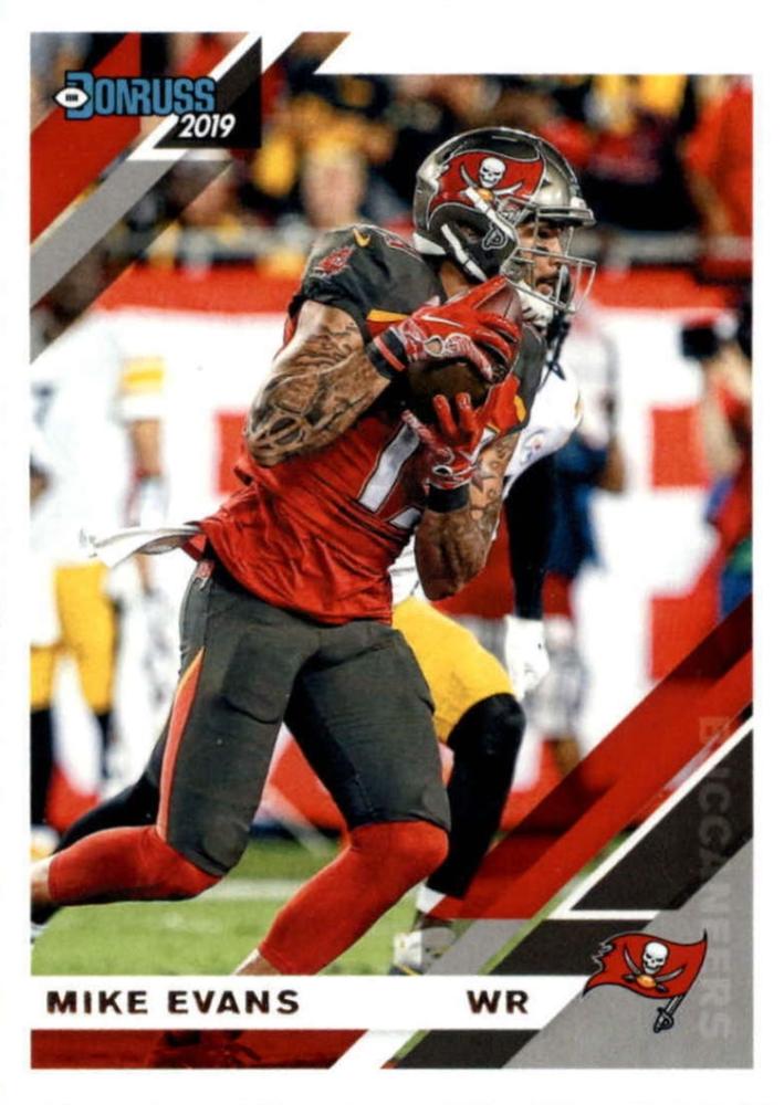 #236 Mike Evans - Tampa Bay Buccaneers - 2019 Donruss Football