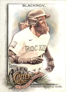 #236 Charlie Blackmon - Colorado Rockies - 2022 Topps Allen & Ginter Baseball