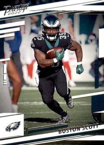 #236 Boston Scott - Philadelphia Eagles - 2022 Panini Prestige Football