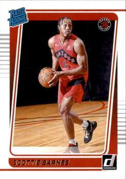 #236 Scottie Barnes - Toronto Raptors - 2021-22 Donruss Basketball