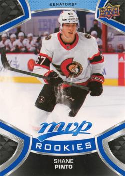 #236 Shane Pinto - Ottawa Senators - 2021-22 Upper Deck MVP - Blue Hockey
