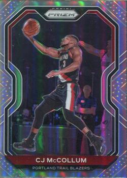 #236 CJ McCollum - Portland Trail Blazers - 2020-21 Panini Prizm - Silver Prizms Basketball