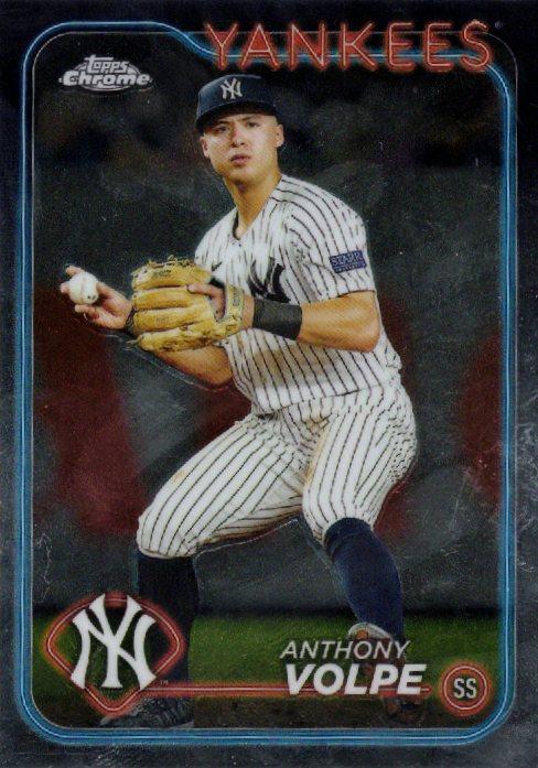 #236 Anthony Volpe - New York Yankees - 2024 Topps Chrome Baseball