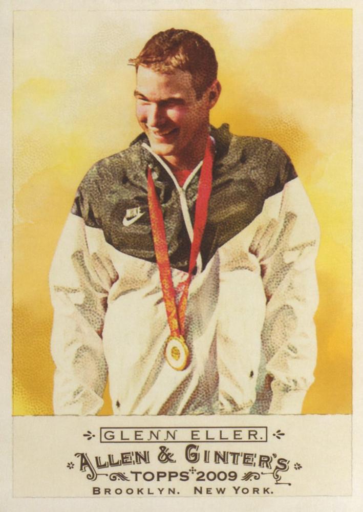 #237 Walton Glenn Eller - 2009 Topps Allen & Ginter Baseball