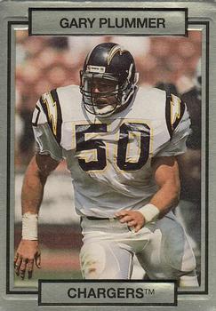 #237 Gary Plummer - San Diego Chargers - 1990 Action Packed Football