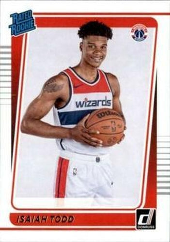 #237 Isaiah Todd - Washington Wizards - 2021-22 Donruss Basketball