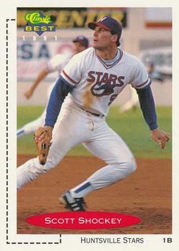 #237 Scott Shockey - Huntsville Stars - 1991 Classic Best Baseball