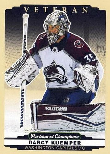 #237 Darcy Kuemper - Washington Capitals - 2022-23 Parkhurst Champions Hockey