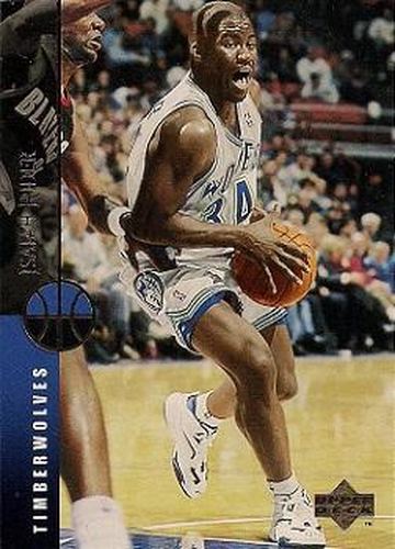 #237 Isaiah Rider - Minnesota Timberwolves - 1994-95 Upper Deck Basketball