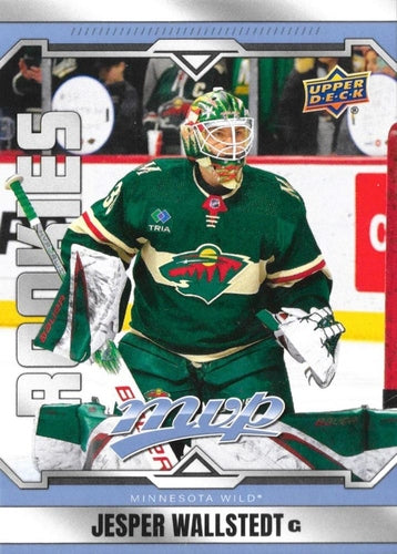 #237 Jesper Wallstedt - Minnesota Wild - 2024-25 Upper Deck MVP Hockey