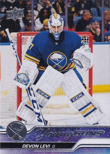 #237 Devon Levi - Buffalo Sabres - 2023-24 Upper Deck Hockey