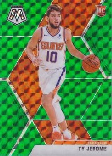 #237 Ty Jerome - Phoenix Suns - 2019-20 Panini Mosaic - Green Prizm Basketball