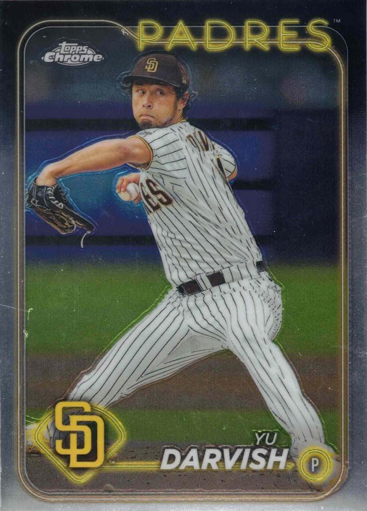 #237 Yu Darvish - San Diego Padres - 2024 Topps Chrome Baseball