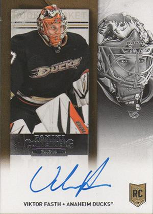 #237b Viktor Fasth - Anaheim Ducks - 2013-14 Panini Contenders Hockey