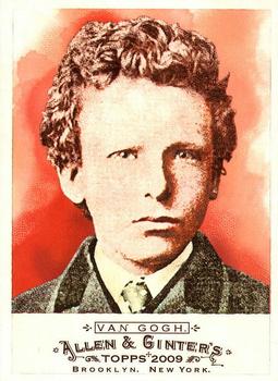 #238 Vincent Van Gogh - 2009 Topps Allen & Ginter Baseball