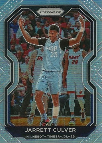 #238 Jarrett Culver - Minnesota Timberwolves - 2020-21 Panini Prizm - Silver Prizms Basketball