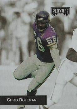 #238 Chris Doleman - Minnesota Vikings - 1993 Playoff Football