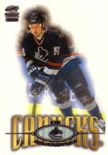 #238 Ed Jovanovski - Vancouver Canucks - 2000-01 Pacific Paramount Hockey