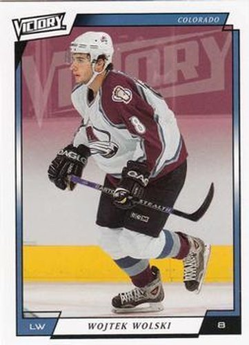 #238 Wojtek Wolski - Colorado Avalanche - 2006-07 Upper Deck Victory Update Hockey