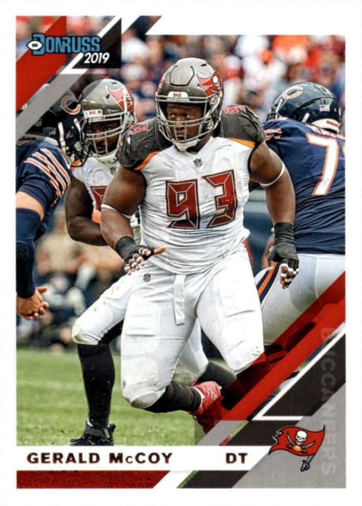 #238 Gerald McCoy - Tampa Bay Buccaneers - 2019 Donruss Football
