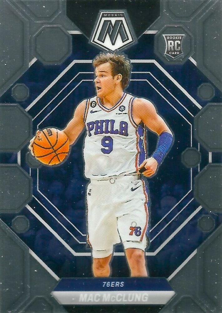 #238 Mac McClung - Philadelphia 76ers - 2022-23 Panini Mosaic Basketball