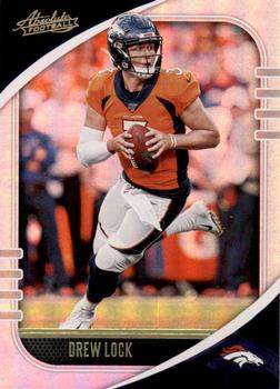 #45 Drew Lock - Denver Broncos - 2020 Panini Absolute Football