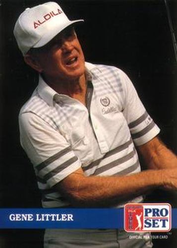 #239 Gene Littler - 1992 Pro Set PGA Tour Golf
