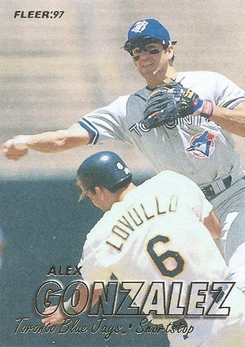 #239 Alex Gonzalez - Toronto Blue Jays - 1997 Fleer Baseball
