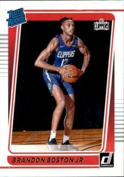 #239 Brandon Boston Jr. - Los Angeles Clippers - 2021-22 Donruss Basketball