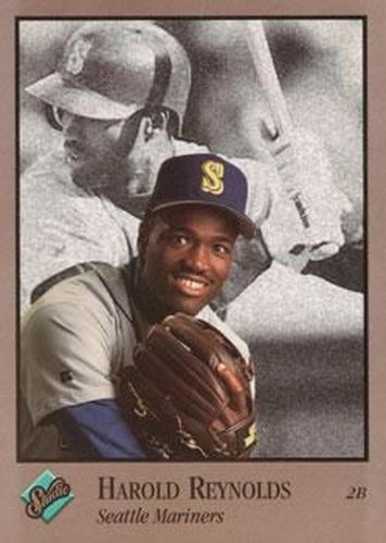#239 Harold Reynolds - Seattle Mariners - 1992 Studio Baseball